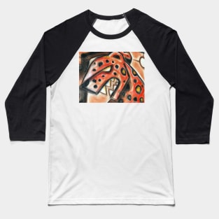 Red jaguar illustration Baseball T-Shirt